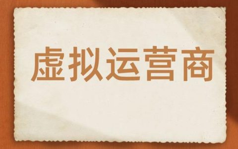 什么是虚拟运营商电话号码不能开户（什么是虚拟运营商电话号码设置）